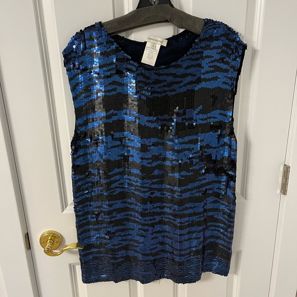 Pierre Balmain Sequin Zebra Stripe Tunic - Picture 3 of 9